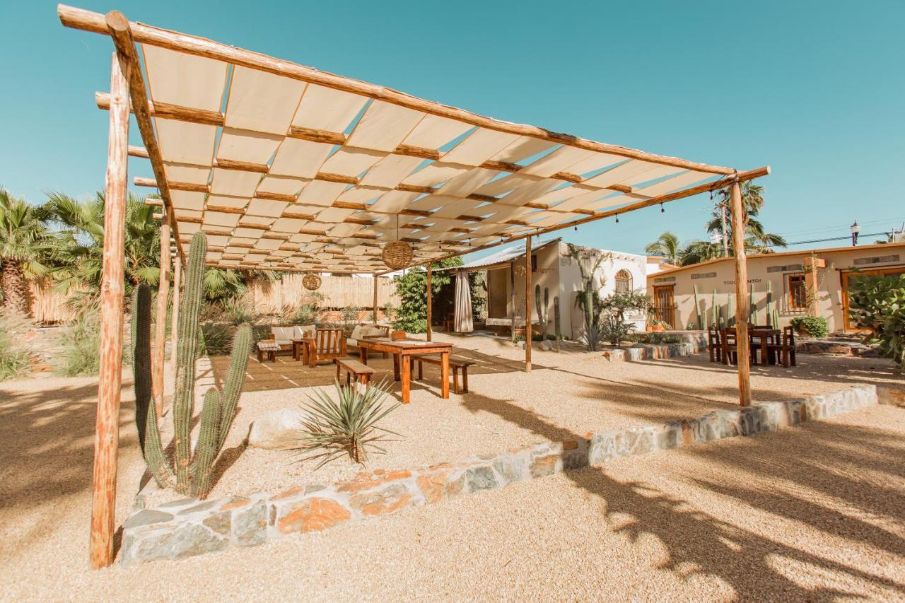 Cien Palmas- Authentic Mexican Casita 1 -Downtown Todos Santos Luaran gambar